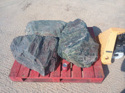 3 Large Natural Granite Garden Boulder Rockery Stones