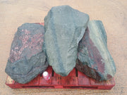 3 Large Natural Granite Garden Boulder Rockery Stones
