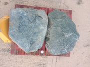 2 Large Natural Granite Garden Boulder Rockery Stones
