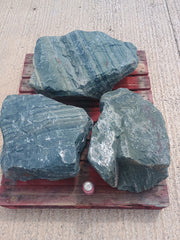 3 Large Natural Granite Garden Boulder Rockery Stones