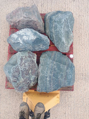 5 Large Natural Granite Garden Boulder Rockery Stones