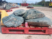 6 Large Natural Granite Garden Boulder Rockery Stones