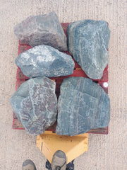 5 Large Natural Granite Garden Boulder Rockery Stones