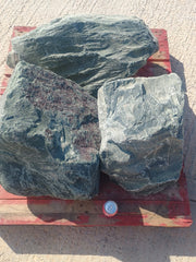 3 Large Natural Granite Garden Boulder Rockery Stones