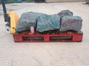 5 Large Natural Granite Garden Boulder Rockery Stones