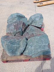 6 Large Natural Granite Garden Boulder Rockery Stones