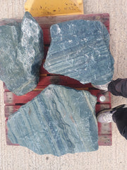 3 Large Natural Granite Garden Boulder Rockery Stones