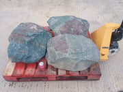3 Large Natural Granite Garden Boulder Rockery Stones