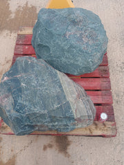2 Large Natural Granite Garden Boulder Rockery Stones