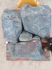 3 Large Natural Granite Garden Boulder Rockery Stones