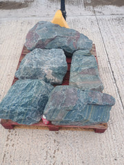 5 Large Natural Granite Garden Boulder Rockery Stones