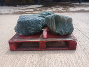 3 Large Natural Granite Garden Boulder Rockery Stones