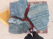 3 Large Natural Granite Garden Boulder Rockery Stones