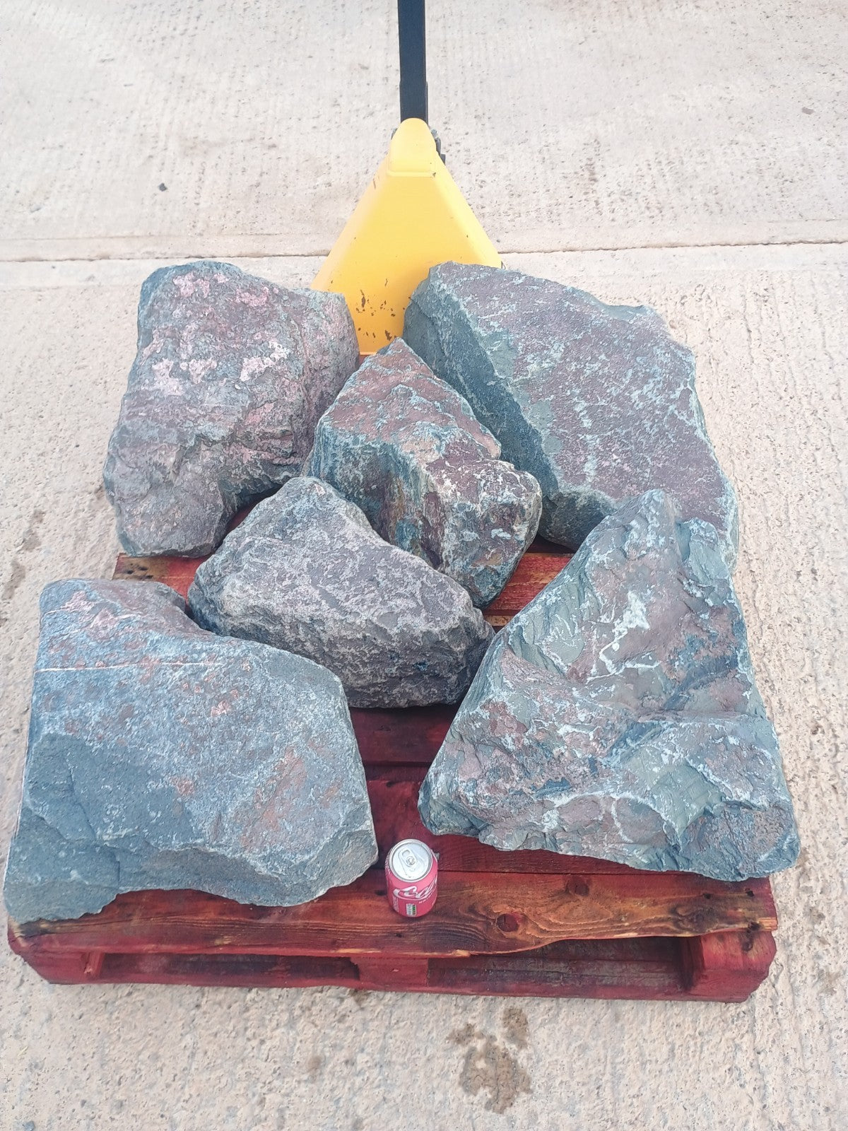 6 Large Natural Granite Garden Boulder Rockery Stones