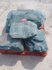 6 Large Natural Granite Garden Boulder Rockery Stones