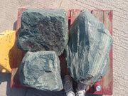 3 Large Natural Granite Garden Boulder Rockery Stones