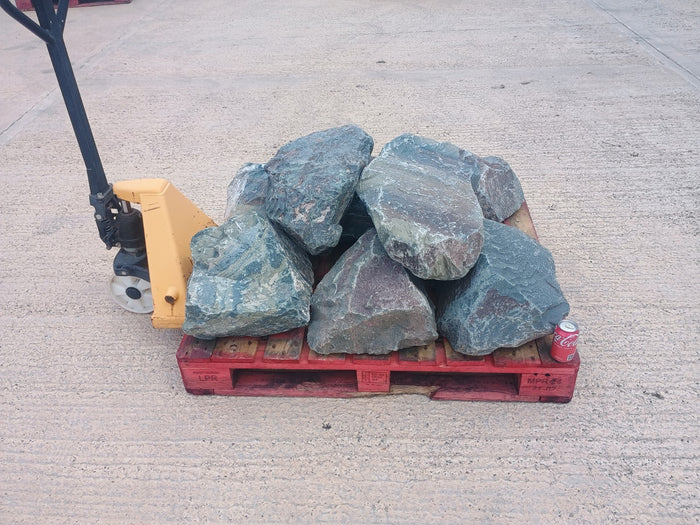 8 Large Natural Granite Garden Boulder Rockery Stones
