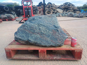 2 Large Natural Granite Garden Boulder Rockery Stones
