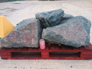 5 Large Natural Granite Garden Boulder Rockery Stones -  130kg,113kg,100kg,98kg,76kg