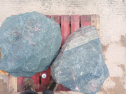 2 Large Natural Granite Garden Boulder Rockery Stones
