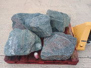 5 Large Natural Granite Garden Boulder Rockery Stones -  130kg,113kg,100kg,98kg,76kg