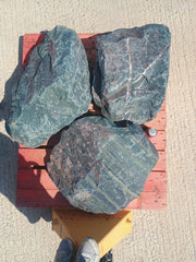 3 Large Natural Granite Garden Boulder Rockery Stones