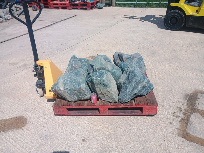 7 Large Natural Granite Garden Boulder Rockery Stones