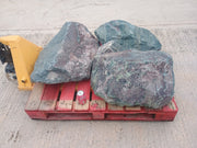 3 Large Natural Granite Garden Boulder Rockery Stones