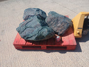 3 Large Natural Granite Garden Boulder Rockery Stones