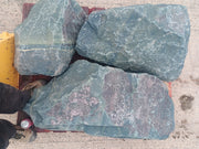 3 Large Natural Granite Garden Boulder Rockery Stones