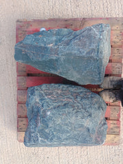2 Large Natural Granite Garden Boulder Rockery Stones