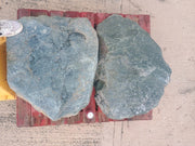 2 Large Natural Granite Garden Boulder Rockery Stones