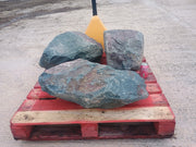 3 Large Natural Granite Garden Boulder Rockery Stones