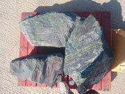 3 Large Natural Granite Garden Boulder Rockery Stones