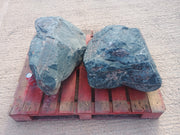 2 Large Natural Granite Garden Boulder Rockery Stones