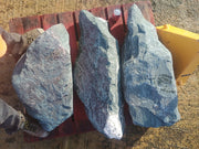 3 Large Natural Granite Garden Boulder Rockery Stones
