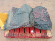 3 Large Natural Granite Garden Boulder Rockery Stones