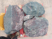 3 Large Natural Granite Garden Boulder Rockery Stones