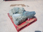 3 Large Natural Granite Garden Boulder Rockery Stones