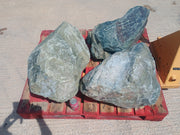 3 Large Natural Granite Garden Boulder Rockery Stones