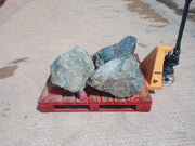 3 Large Natural Granite Garden Boulder Rockery Stones