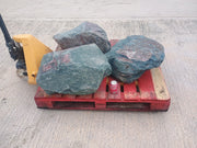 3 Large Natural Granite Garden Boulder Rockery Stones
