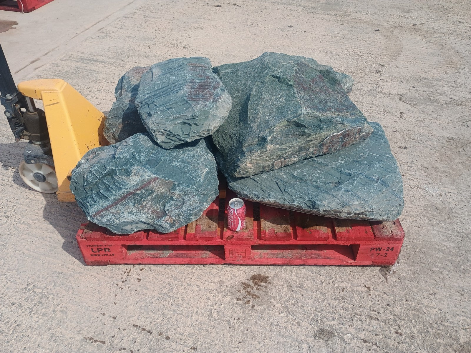 6 Large Natural Granite Garden Boulder Rockery Stones