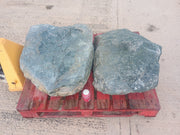 2 Large Natural Granite Garden Boulder Rockery Stones