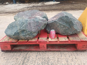3 Large Natural Granite Garden Boulder Rockery Stones