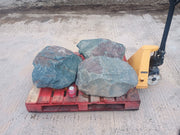 3 Large Natural Granite Garden Boulder Rockery Stones