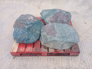 3 Large Natural Granite Garden Boulder Rockery Stones