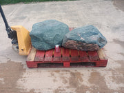 2 Large Natural Granite Garden Boulder Rockery Stones