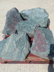 5 Large Natural Granite Garden Boulder Rockery Stones