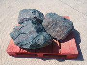 3 Large Natural Granite Garden Boulder Rockery Stones
